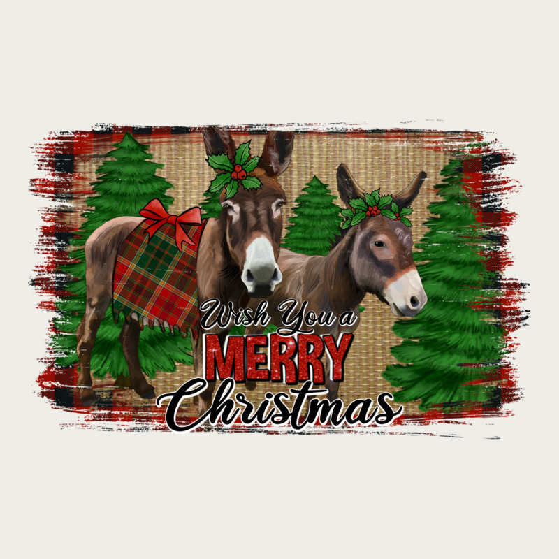Donkey Christmas Zipper Hoodie by Jasminsmagicworld | Teevron