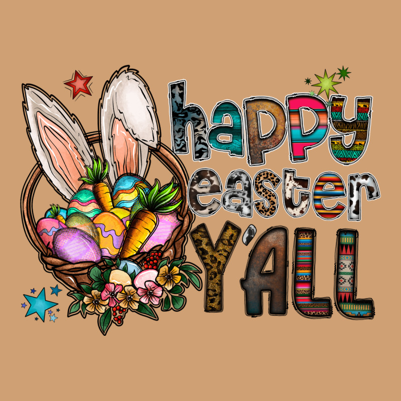 Happy Easter Y'all Vintage Tee by CowhideDigitalArt | Teevron