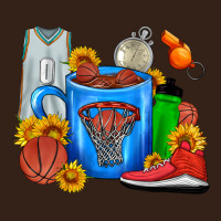 Basketball Coffee Cup Heavy Core Tee | Teevron