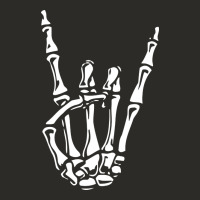 Rock On Skeleton Hand Heavy Core Tee | Teevron