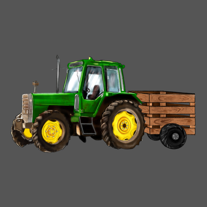 Farm Tractor Zipper Hoodie by RanaPortraitStore | Teevron