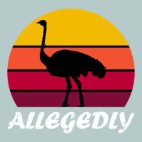 Retro Vintage Allegedly Ostrich Heavy Core Tee | Teevron