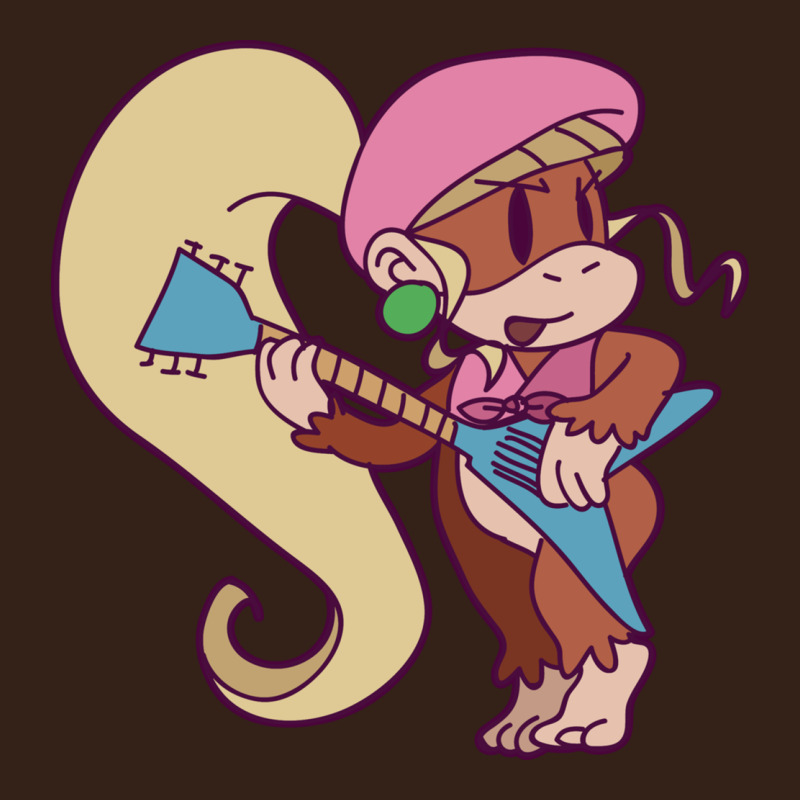 Cute Guitarist Dixie Kong Heavy Core Tee by linhVisuals | Teevron