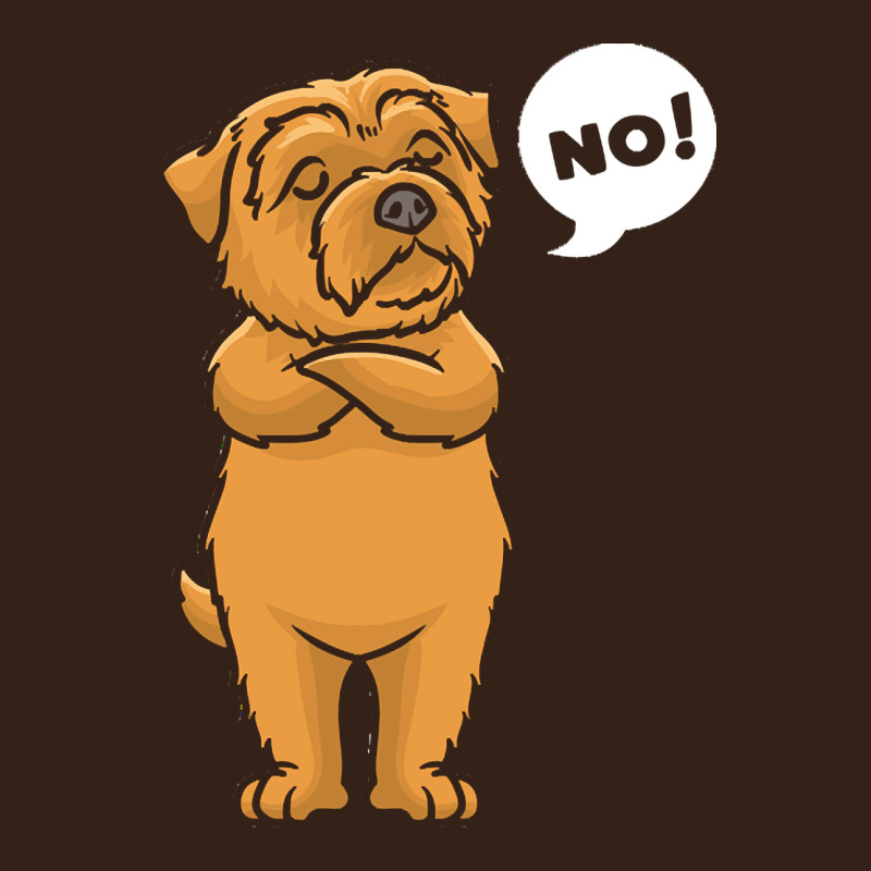 Norfolk Terrier T  Shirt Stubborn Norfolk Terrier T  Shirt Heavy Core Tee by linhVisuals | Teevron