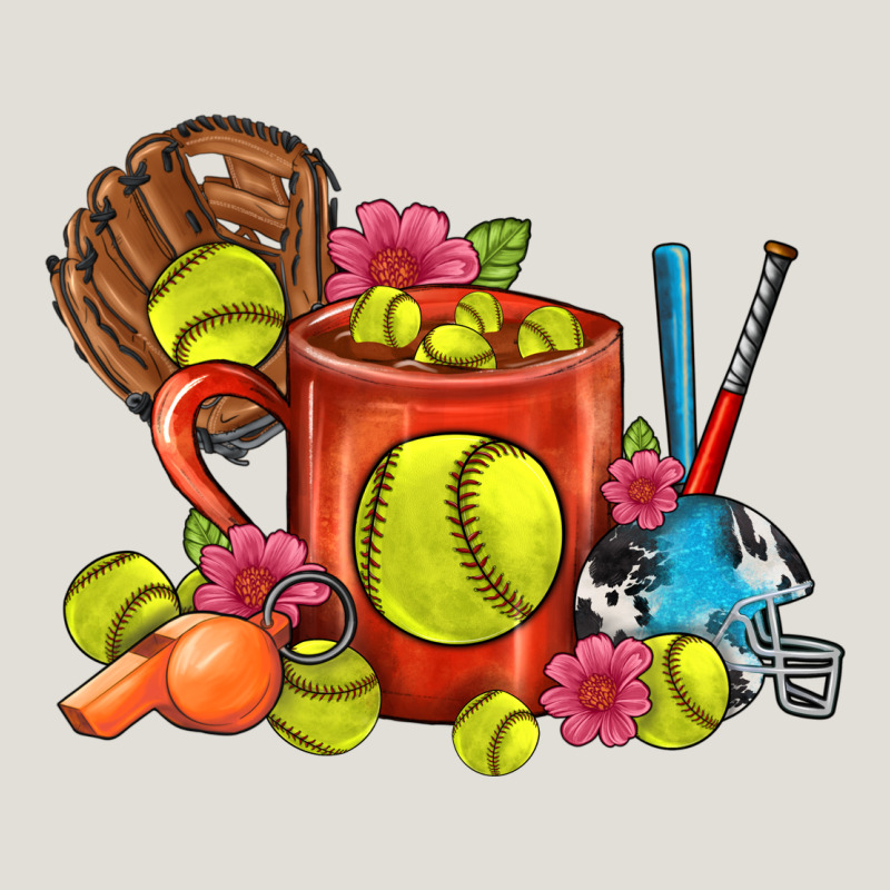Softball Coffee Mug Heavy Core Tee by FaDigitalArtStudio | Teevron