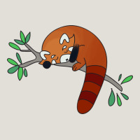 Red Panda Sleeping Heavy Core Tee | Teevron