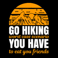 Hiking T  Shirt Go Hiking Heavy Core Tee | Teevron