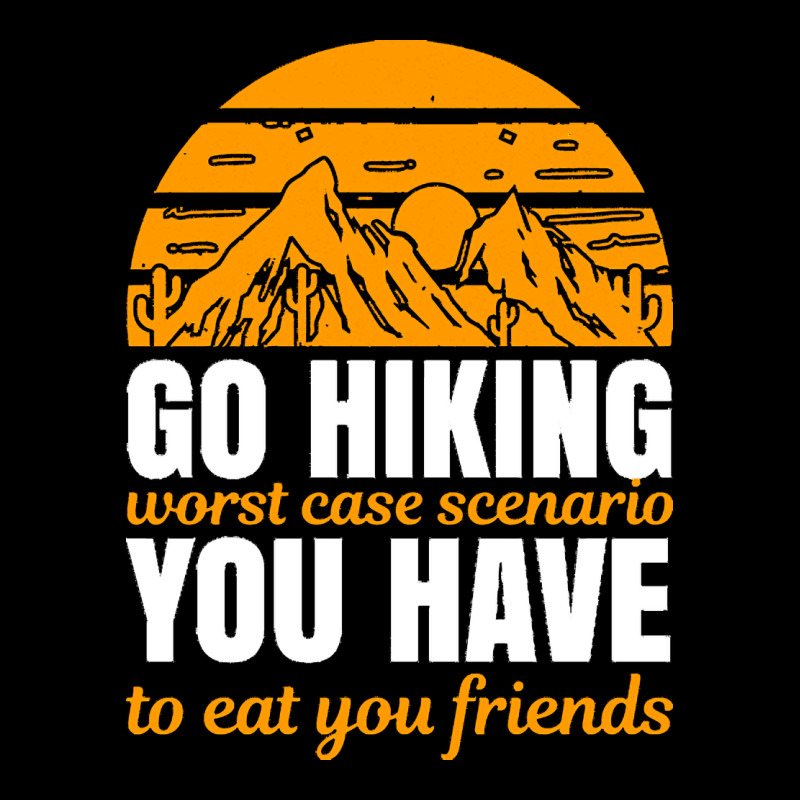 Hiking T  Shirt Go Hiking Heavy Core Tee by linhVisuals | Teevron