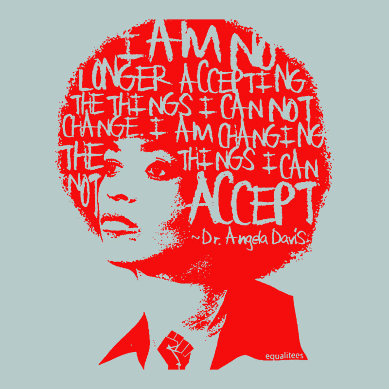 Angela Davis Political Activist Heavy Core Tee by linhVisuals | Teevron