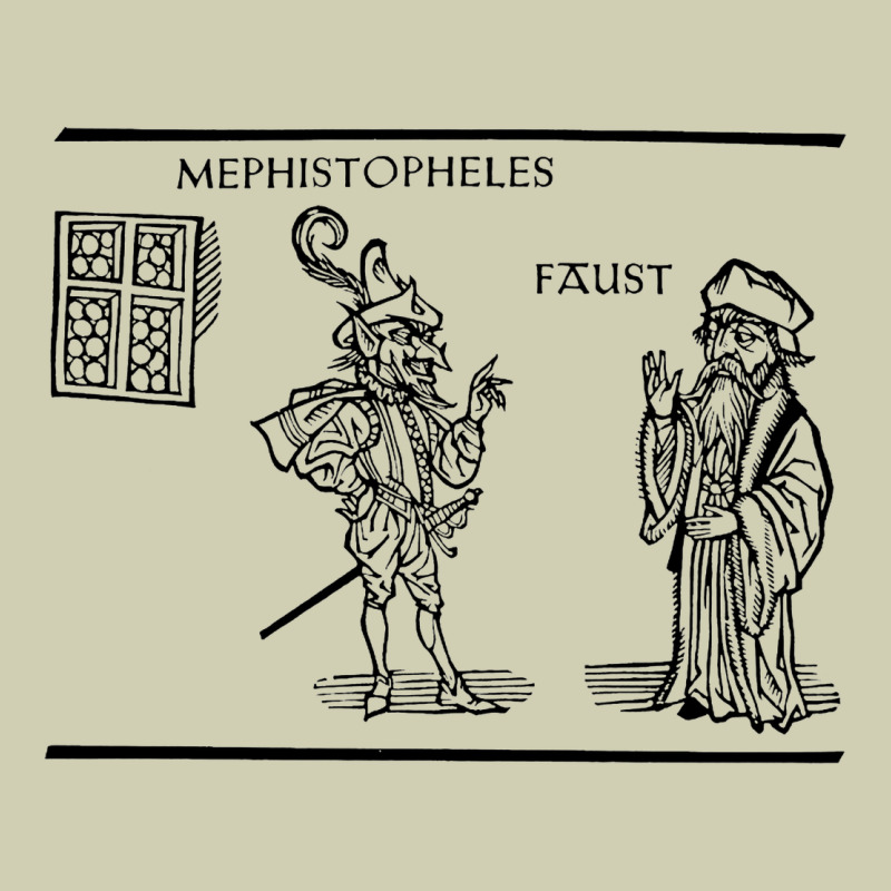 Doctor Faustus Vintage Illustration Design Heavy Core Tee by linhVisuals | Teevron
