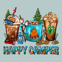 Happy Camper Coffee Cups Heavy Core Tee | Teevron
