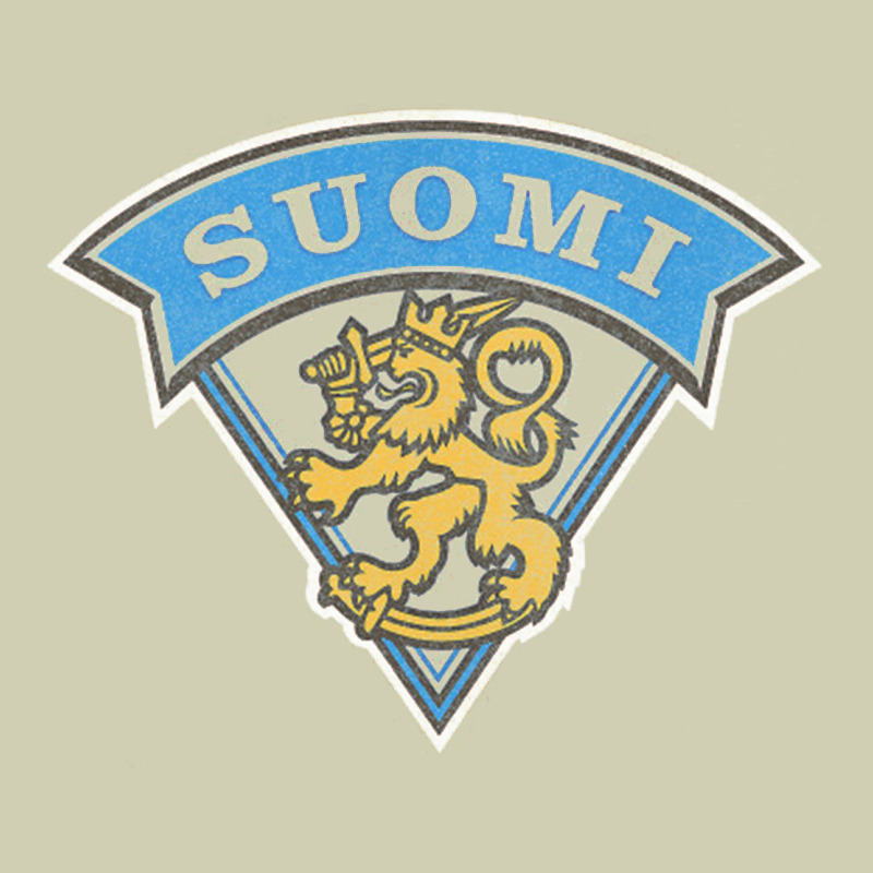 Faded Style Suomi Finland Lion Design Heavy Core Tee by linhVisuals | Teevron