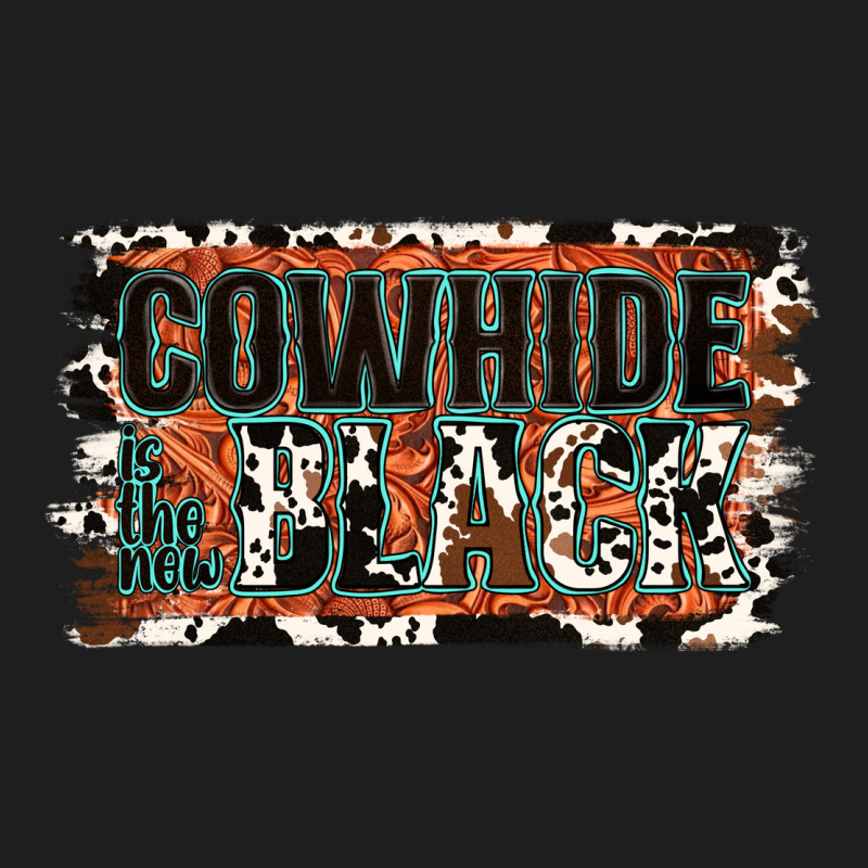 Cowhide Is The New Black Heavyweight Hoodie by Jasminsmagicworld | Teevron