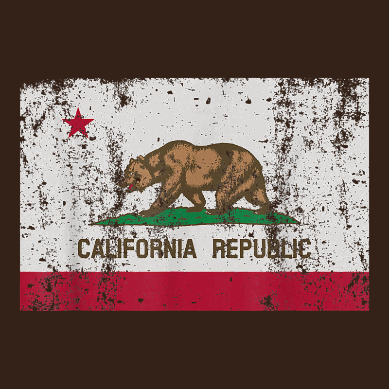 California Flag Womens Mens Heavy Distressed Vintage Gift T Shirt Heavy Core Tee by linhVisuals | Teevron