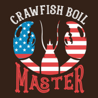 Crawfish Boil Master American  Flag Us Big Red Lobster Design Heavy Core Tee | Teevron