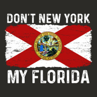 Don't New York My Florida Vintage Flag Funny Saying Gift Heavy Core Tee | Teevron