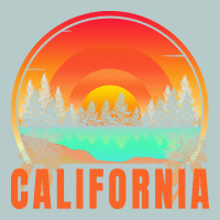 California T  Shirt California Sunset Vintage Trees Scenery T  Shirt Heavy Core Tee | Teevron