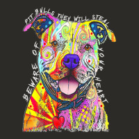 Pitbull T  Shirt Beware Of Pitbulls They Will Steal Your Heart T  Shir Heavy Core Tee | Teevron