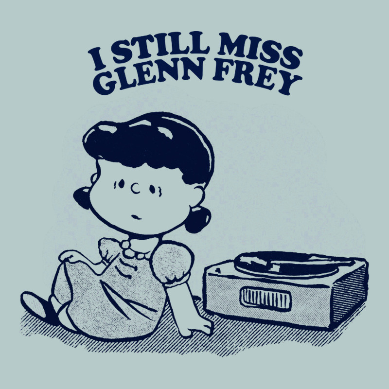 I Still Miss Glenn Frey, Vinyl Collector Fan Design Heavy Core Tee by linhVisuals | Teevron