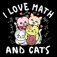 I Love Math And Cats Mountain Heart Mathematics Lover Gifts Cute And F Heavy Core Tee | Teevron