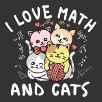 i love math and cats mountain heart mathematics lover gifts cute and f | Teevron