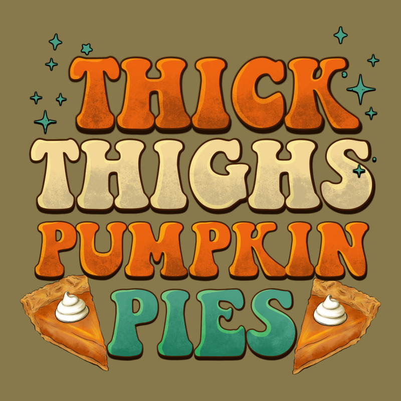Thick Thighs Pumpkin Pies Premium Hoodie by BarkalooDesign | Teevron