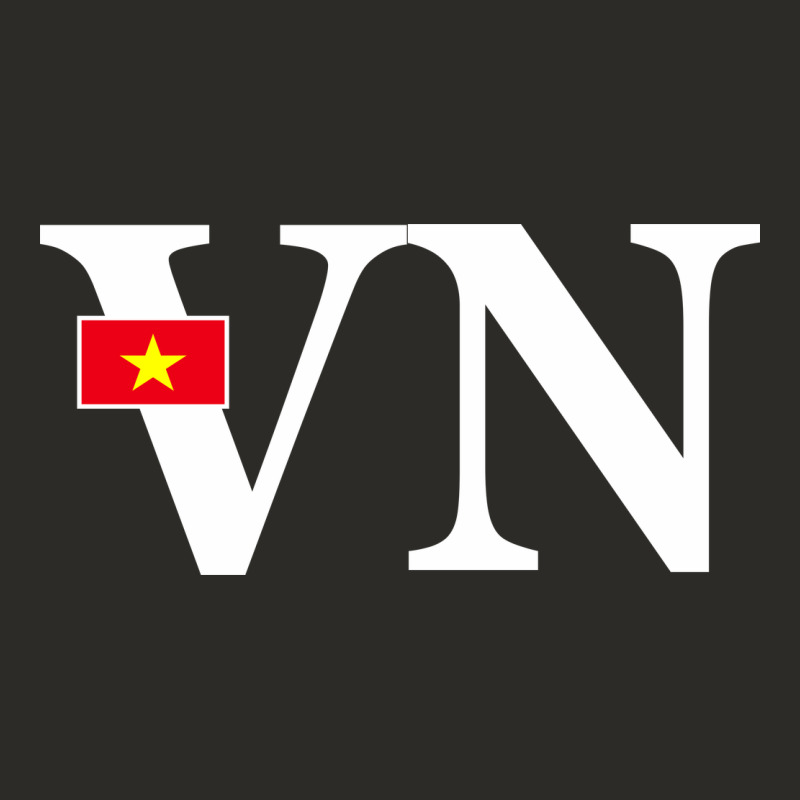 Vietnam Flag And Country Initials Heavy Core Tee by linhVisuals | Teevron