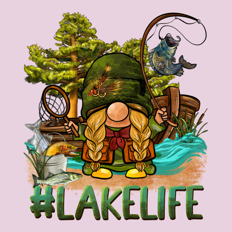 Lake Life Gnome Classic Tee by BarkalooDesign | Teevron
