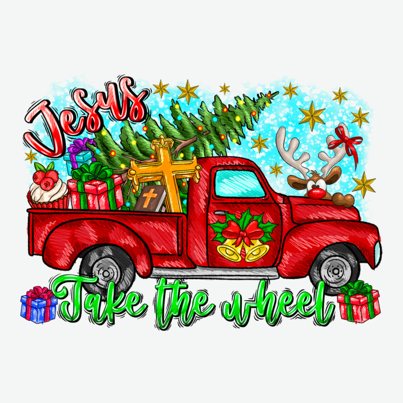 Jesus Take The Wheel Urban Heavy Tee by CowhideDigitalArt | Teevron
