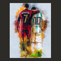 Messi And Ronaldo Heavy Core Tee | Teevron