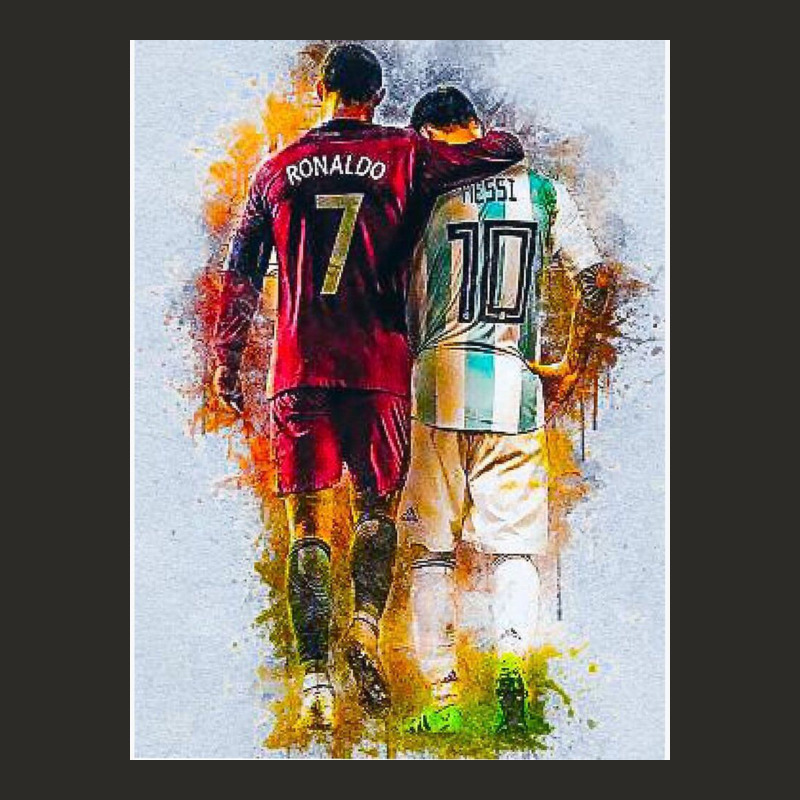 Messi And Ronaldo Heavy Core Tee by linhVisuals | Teevron