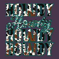 Howdy Cowhide Turquoise Heavyweight Hoodie | Teevron