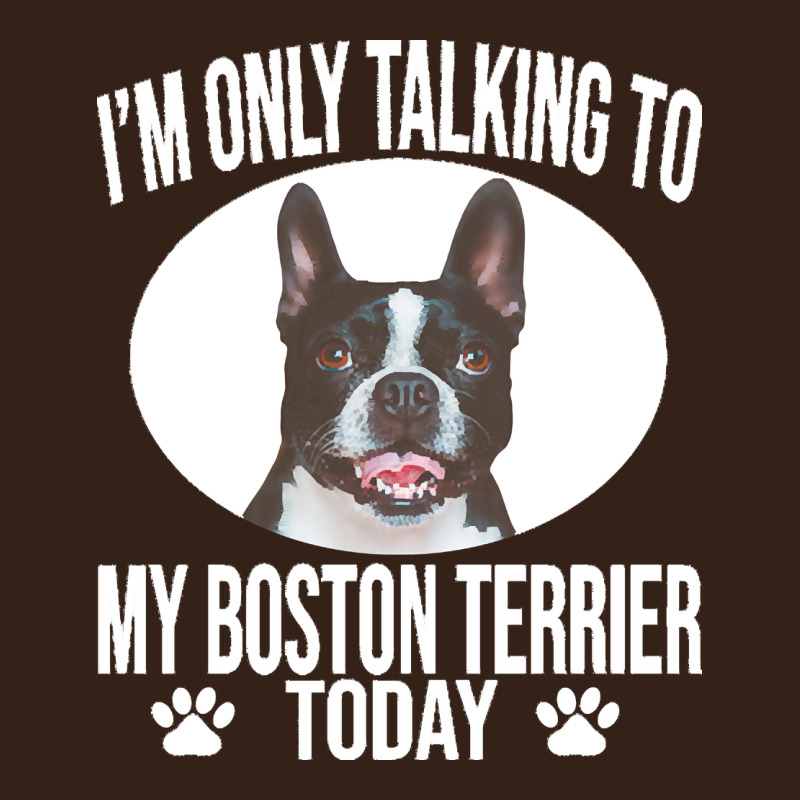 Boston Terrier T  Shirtfunny Boston Terrier Dog Gift I M Only Talking Heavy Core Tee by linhVisuals | Teevron