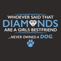 Whoever Said That Diamonds Are A Girls Best Friend Never Owned A Dog Heavy Core Tee | Teevron