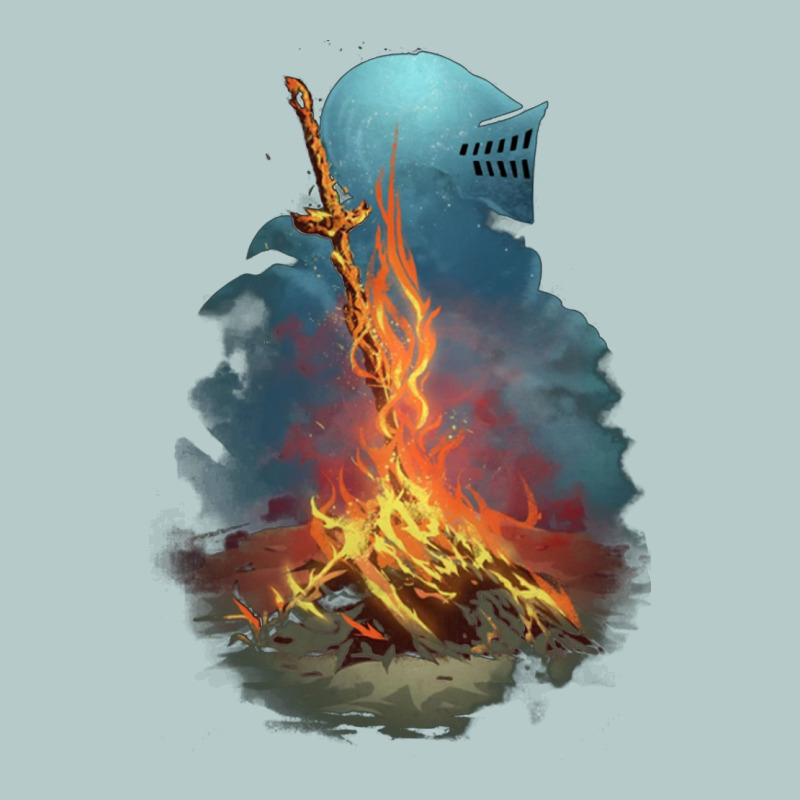 Souls Bonfire Heavy Core Tee by linhVisuals | Teevron