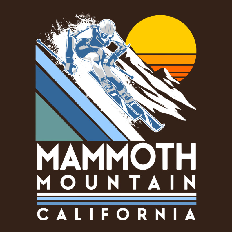Mammoth Mountain California Retro Ski Sweatshirt Heavy Core Tee by linhVisuals | Teevron
