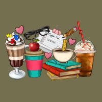 Teacher Coffee Cups Vintage Hoodie | Teevron
