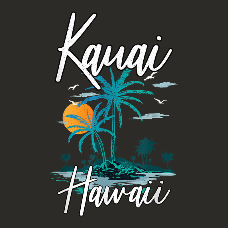 Family Vacation Retro Sunset Hawaii Kauai T Shirt Heavy Core Tee by linhVisuals | Teevron