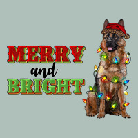 Merry And Bright German Shepherd Heavyweight Hoodie | Teevron