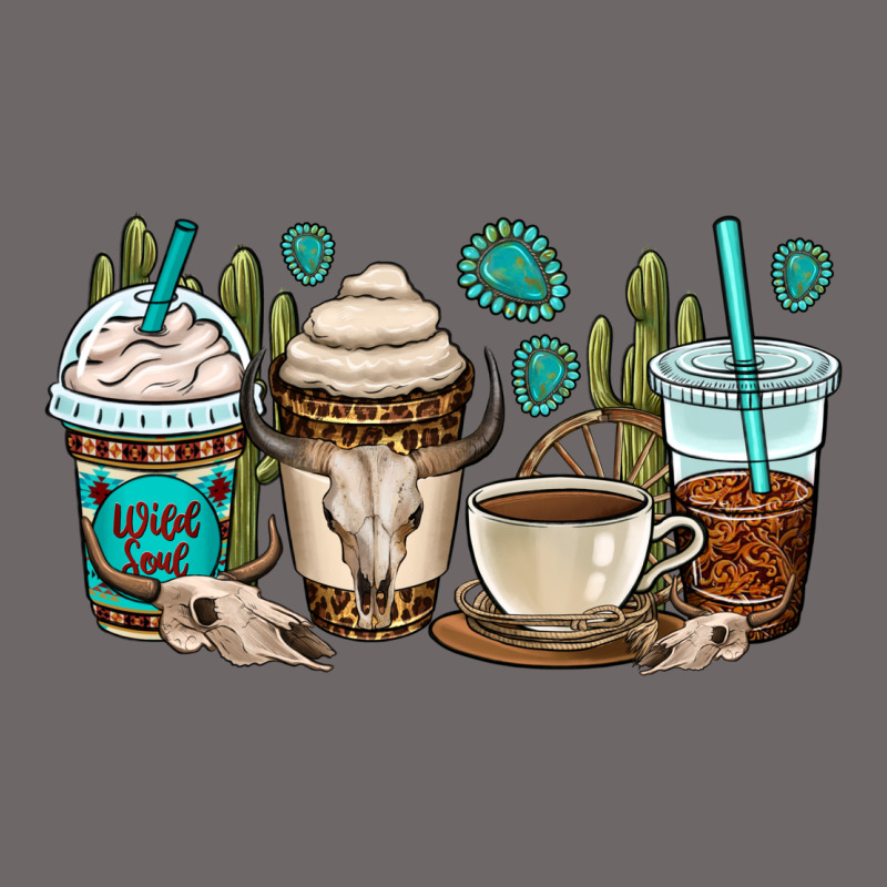 Bull Skull Coffee Cups Classic Tee by OliviaCreatesArt | Teevron
