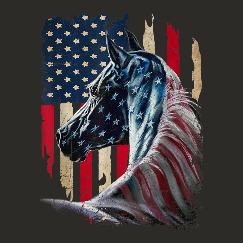 Patriotic Horse American Flag   Horse Vintage Heavy Core Tee by linhVisuals | Teevron