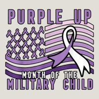 Purple Up Month Of The Military Child Heavy Core Tee | Teevron