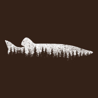 Musky Pine Forest Fishing Angler Heavy Core Tee | Teevron