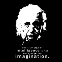 Albert Einstein Quote1 Heavy Core Tee | Teevron