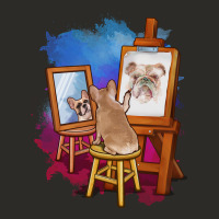 French Bulldog Painting Bulldog Artist Art Animals Graphic Long Sleeve Heavy Core Tee | Teevron