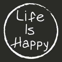 Life Is Happy Heavy Core Tee | Teevron