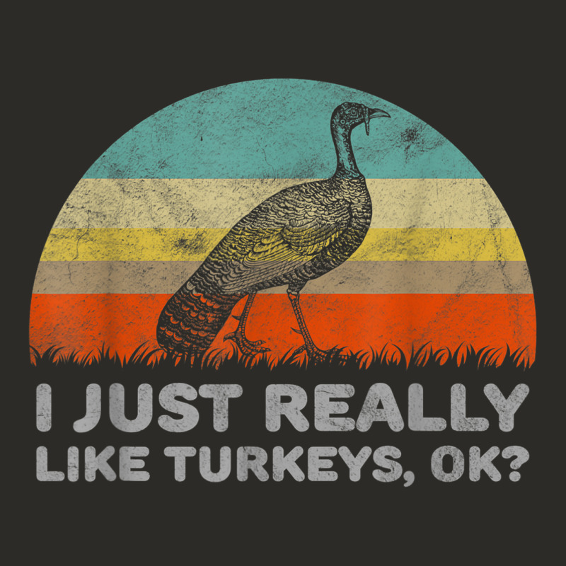 Funny I Just Really Like Turkeys Thanksgiving Heavy Core Tee by linhVisuals | Teevron
