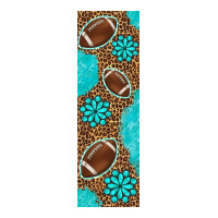 american football with leopard pen wraps | Teevron