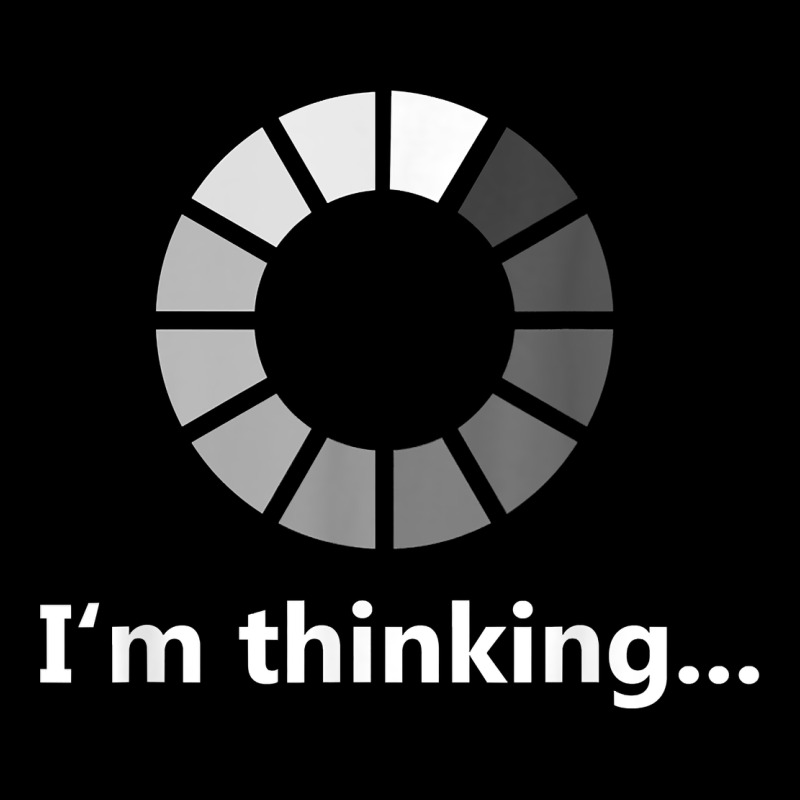 Funny Programmer I'm Thinking T Shirt Heavy Core Tee by linhVisuals | Teevron