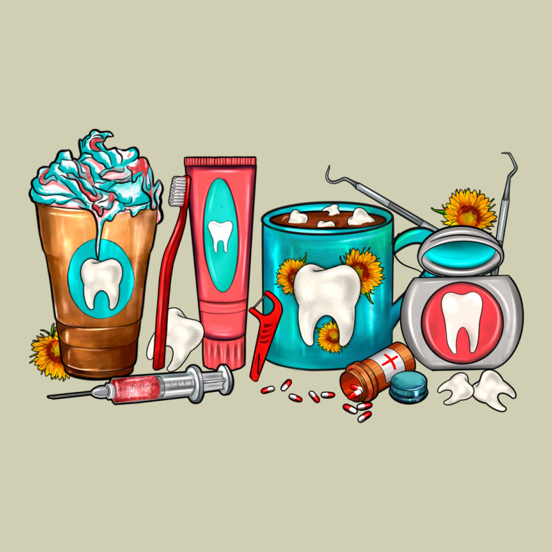 Dentist Coffee Cups Heavy Core Tee by FaDigitalArtStudio | Teevron